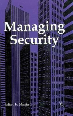 Crime at Work Vol 3: Managing Security - cover