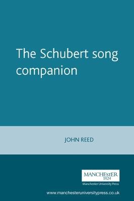 The Schubert Song Companion - John Reed - cover
