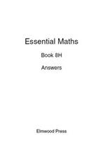 Essential Maths 8H Answers