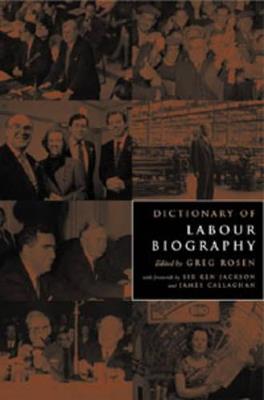 Dictionary of Labour Biography - cover