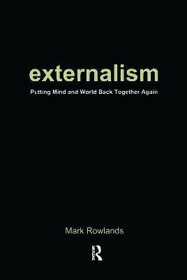 Externalism - Mark Rowlands - cover