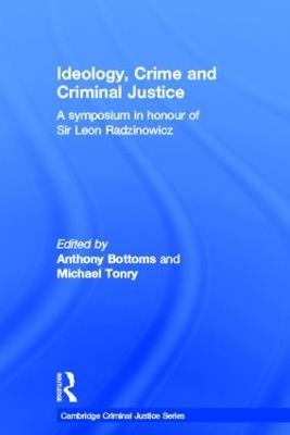 Ideology, Crime and Criminal Justice - cover