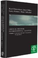 Critical Issues in Environmental Taxation: Volume I: International and Comparative Perspectives - cover