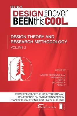 Proceedings of ICED'09, Volume 2, Design Theory and Research Methodology - cover