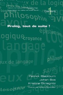 Prolog, Tout De Suite! - Patrick Blackburn,Johan Bos,Kristina Streignitz - cover