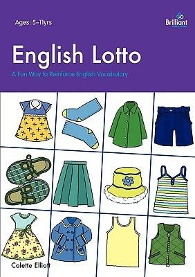 English Lotto: A Fun Way to Reinforce English Vocabulary - Colette Elliott - cover