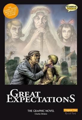 Great Expectations The Graphic Novel: Original Text - Charles Dickens - cover