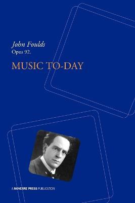 Music To-day - John Foulds - cover