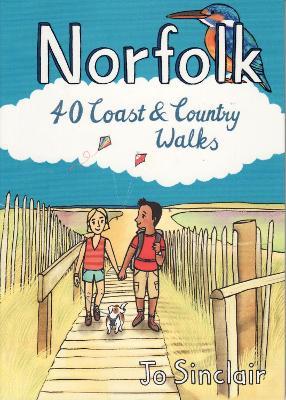 Norfolk: 40 Coast and Country Walks - Jo Sinclair - cover