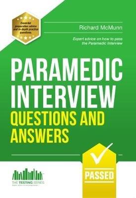 Paramedic Interview Questions and Answers - Richard McMunn - cover