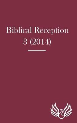 Biblical Reception 3 (2014) - cover