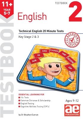 11+ English Year 5-7 Testbook 2 - Dr Stephen C Curran,Katrina MacKay - cover