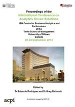 The Proceedings of the International Conference on Analytics Driven Solutions