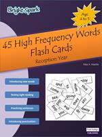 45 High Frequency Words Flash Cards
