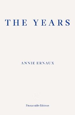 The Years - Annie Ernaux - cover