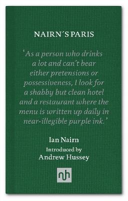 Nairn's Paris - Ian Nairn - cover