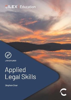 Applied Legal Skills - Stephen Clear - cover