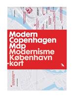 Modern Copenhagen Map / Modernisme København -kort: Guide to Modern architecture in Copenhagen