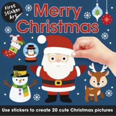 First Sticker Art: Merry Christmas - Toby Reynolds - cover