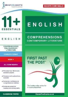 11+ English: Comprehensions Contemporary Literature Book 4 (Standard Format) - cover