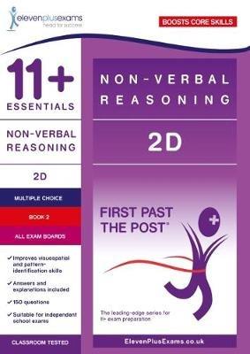 11+ Essentials Non-verbal Reasoning 2D Book 2 - cover