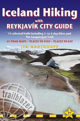 Iceland Hiking Trailblazer Walking Guide: 11 selected trails: with Reykjavik City Guide and the Laugavegur Trek - cover