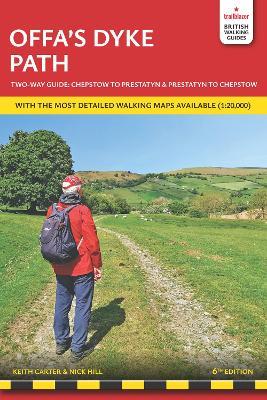 Offa's Dyke Path Trailblazer Walking Guide 6e - Keith Carter - cover