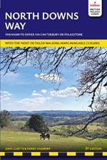 North Downs Way Trailblazer Walking Guide 3e: Practical guide with Large-Scale Walking Maps & Guides to Towns & Villages - Planning, Places To Stay, Places to Eat