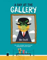 A Day at the Gallery: An arty animal search book jam-packed with facts