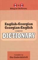 Libro in inglese English-Georgian & Georgian-English One-to-One Dictionary (exam-suitable)  - E Goderdzishvili