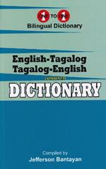 English-Tagalog & Tagalog-English One-to-One Dictionary