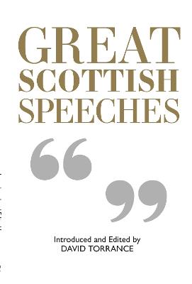 Great Scottish Speeches: New Edition - cover