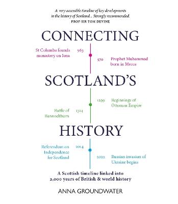 Connecting Scotland's History: A Scottish History Timeline Linked into 2,000 Years of World History - Anna Groundwater - cover