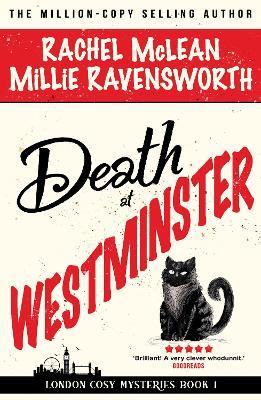 Death at Westminster - Rachel McLean,Millie Ravensworth - cover