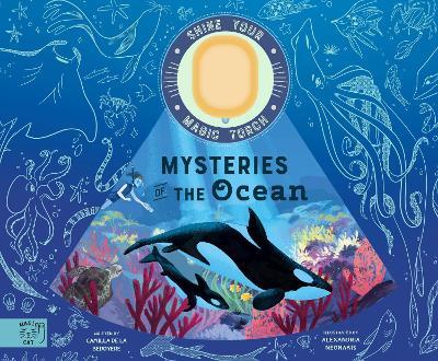 Mysteries of the Ocean: Includes Magic Torch Which Illuminates More Than 50 Marine Animals - Camilla de la Bedoyere - cover