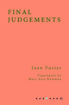 Final Judgements - Joan Fuster - cover