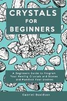 Crystal for Beginners: A Beginners Guide to Program Your Healing Crystals and Stones and Manifest Your Desires - Gabriel Davidson - cover