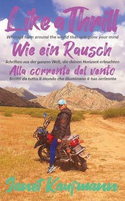 Like a Thrill / Wie ein Rausch / Alla corrente del vento: Writings from around the world that will glow your mind - Janet Kaufmann - cover