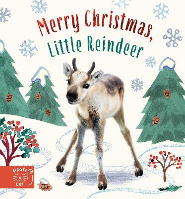 Merry Christmas, Little Reindeer - Amanda Wood - cover