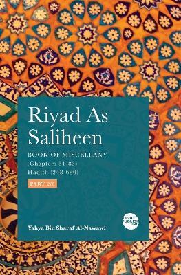Riyad As Saliheen: Part 2 - Yahya Bin Sharaf Al-Nawawi - cover
