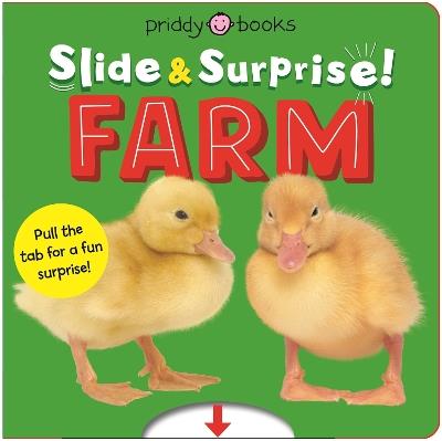 Farm (Slide & Surprise!): Pull the tabs for a fun farm surprise - Roger Priddy - cover