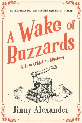 A Wake of Buzzards: A Jess O'Malley Irish Village Mystery - Jinny Alexander - cover