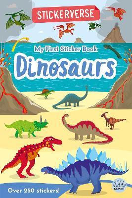 Stickerverse: My First Sticker Book Dinosaurs - Oakley Graham - cover