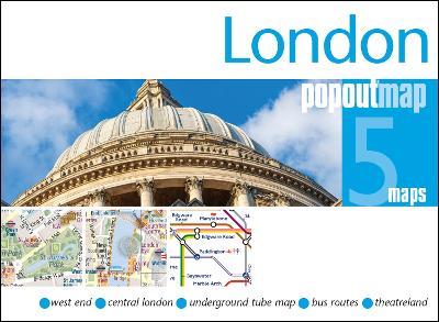 London PopOut Map: Pocket-size, pop up city map of London - cover