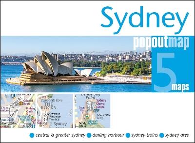 Sydney PopOut Map - pocket-size, pop up map of Sydney city centre - cover