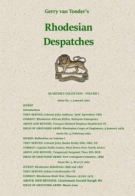 Rhodesian Despatches - Gerry van Tonder - cover
