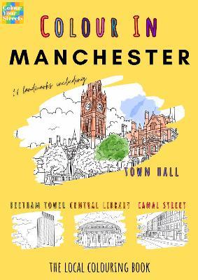 Manchester Colouring Book (A4) - cover