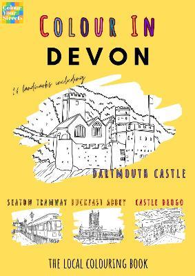 Devon Colouring Book (A4) - Colour Your Streets - cover