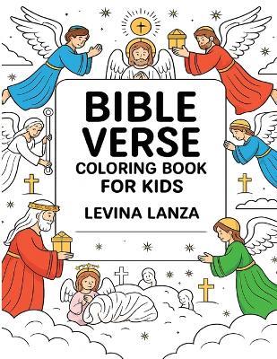 Bible Verse Coloring Book for Kids - Levina Lanza - cover