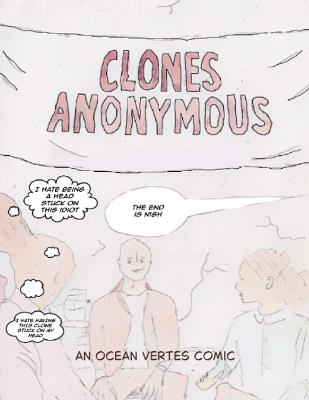 Clones Anonymous (A comic book) - Ocean Vertes - cover